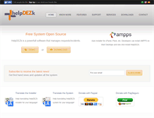 Tablet Screenshot of helpdezk.org